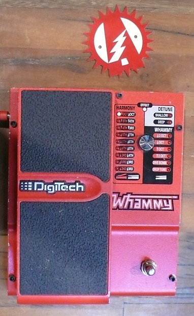 DigiTech Whammy 4 Pitch Shifter Guitar Effects Pedal Non-Working For Parts  Or Repair As-Is