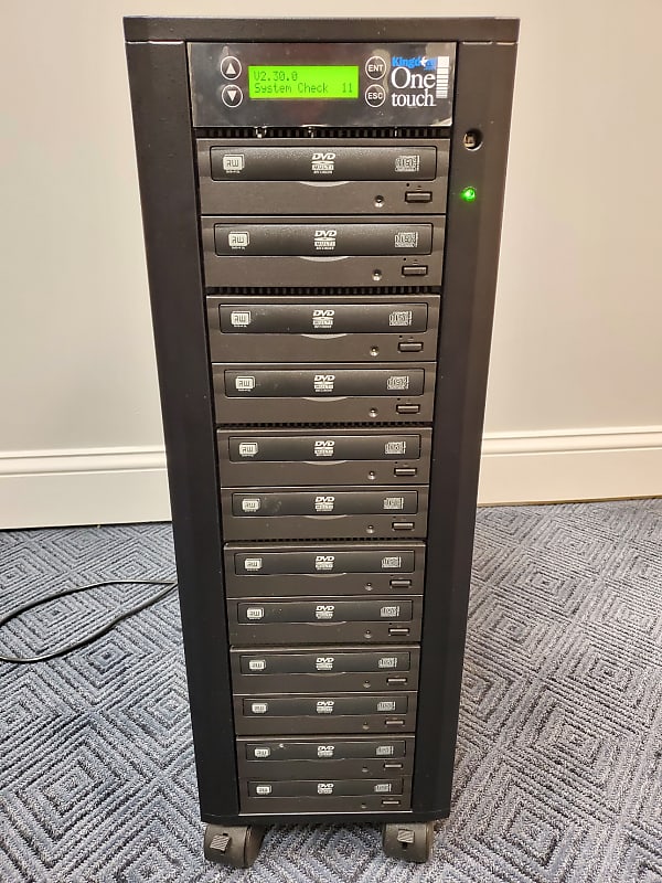 Kingdom One Touch KDV11HDA High Speed Media Duplicator Reverb