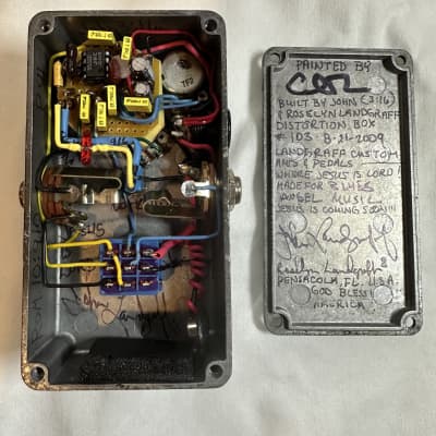 Landgraff Dynamic Overdrive Pedal 1999 - 2015 Signed by John