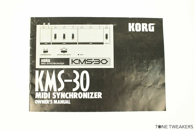 KORG KMS-30 Midi Synchronizer w/ power supply TB-303 TR-808