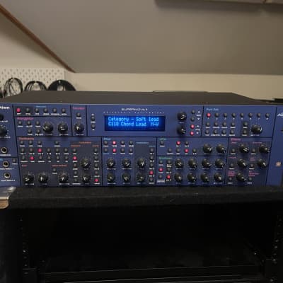 Novation Supernova II 24 Voice Rackmount  Synthesizer - Blue
