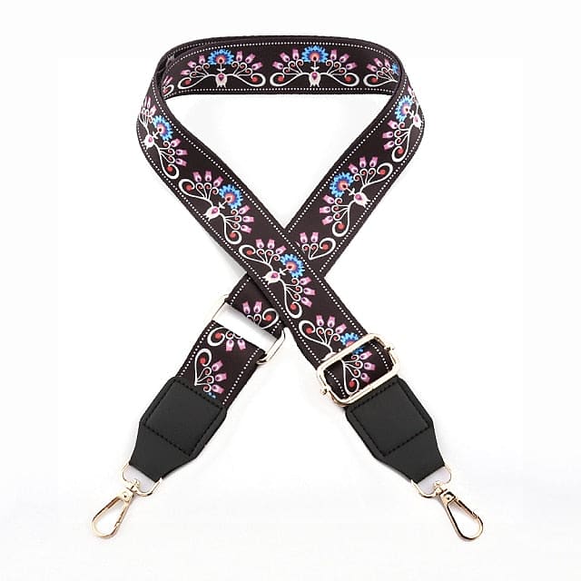 Guitar Strap Handbag Strap JDPB014 / Gun black buckle Reverb