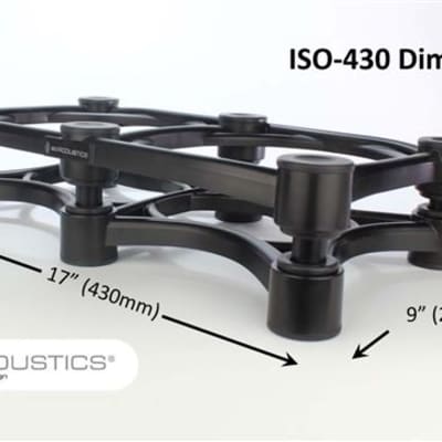 IsoAcoustics ISO-430 Isolation Stand For Guitar And Bass Amplifiers image 3