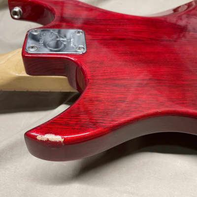 Vantage Avenger AV325 AV-325 HH Doubecut Electric Guitar MIJ Made In Japan - Red image 23