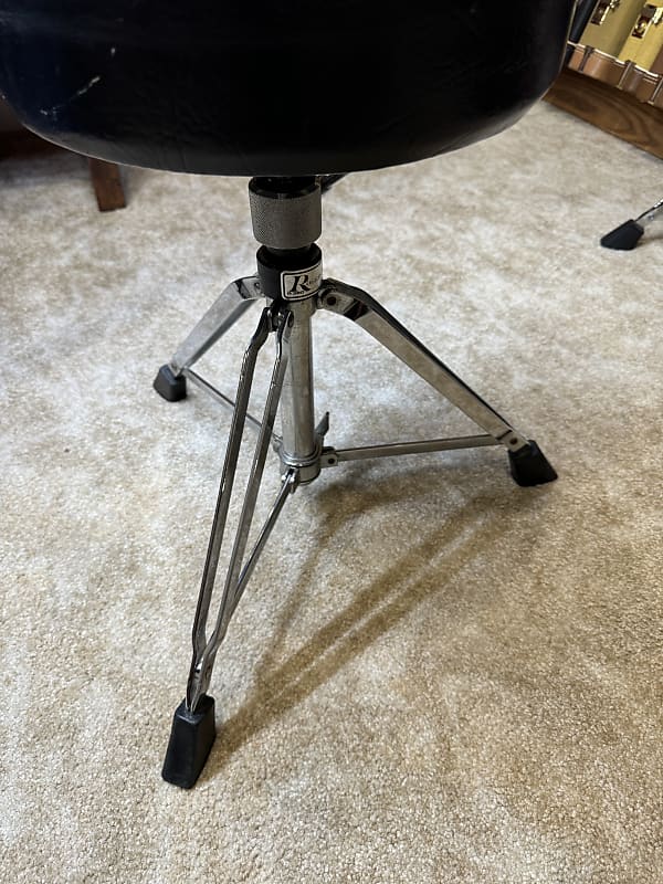 Vintage Rogers R380 Drum Throne Big "R" 1970's Throne Reverb UK