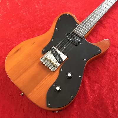 Martyn Scott Instruments "Custom 72" Handbuilt Partscaster Guitar in Mocha Ash with Black Sparkle Plate image 7