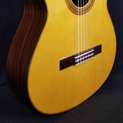 Yamaha CG182S Classical Guitar, Solid Englemann Spruce Top, Rosewood Back & Sides, Natural 2023 image 4