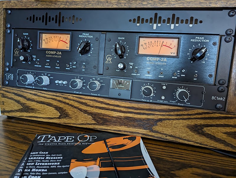 Golden Age Comp-2A Stereo Pair with Rack Kit | Reverb Golden Age Comp-2A Stereo Pair with Rack Kit | Reverb