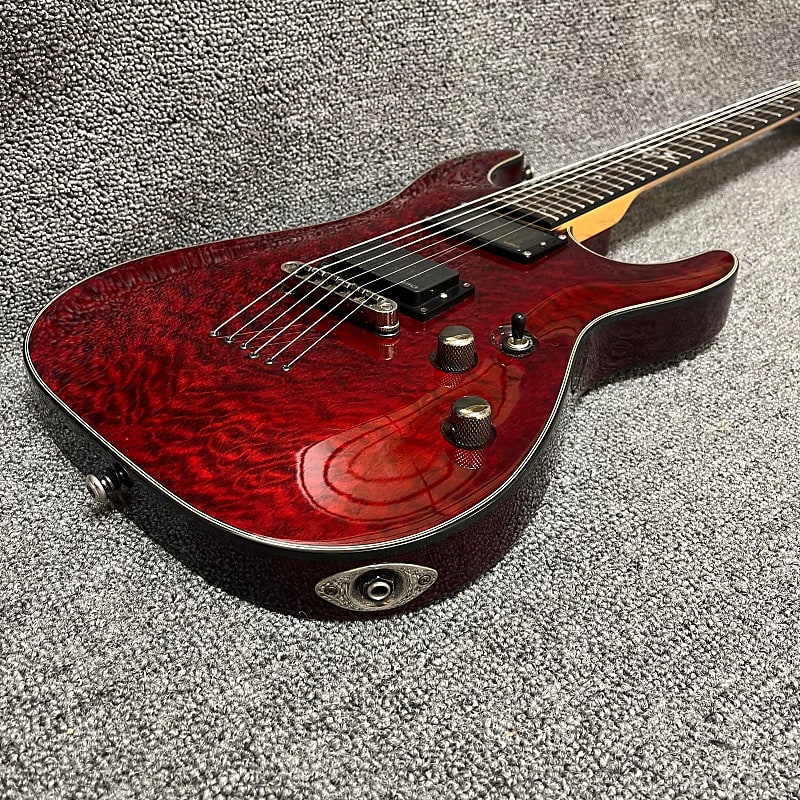 Schecter Diamond Series Hellraiser DLX Electric Guitars Red