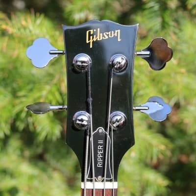 Gibson Ripper II Natural 2009 Master Built Limited Run Bass Guitar + Case image 9