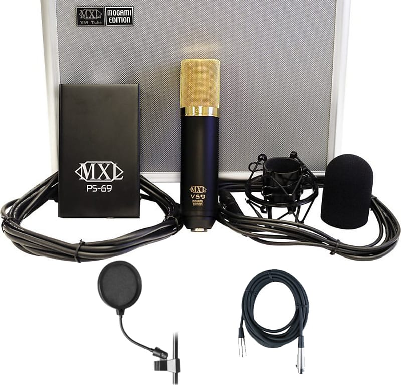 MXL V69 ME Mogami Edition Tube Mic Bundle | Reverb