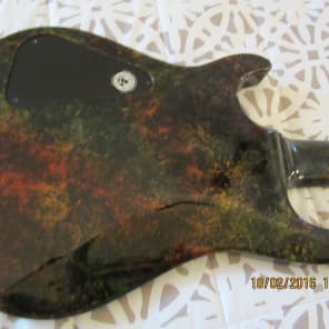 Hamer Chaparral  5 String Bass USA  1992 Iridescent Reverse Headstock W/Original Case image 15