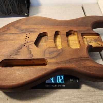 Warmoth Swamp Ash Strat Body with Tele top rout image 11