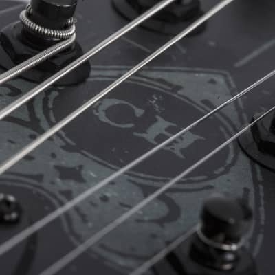 Schecter Chris Howorth V-7 Satin Black SBK 7-String Electric Guitar+ Hardshell Case V7 V 7 image 3