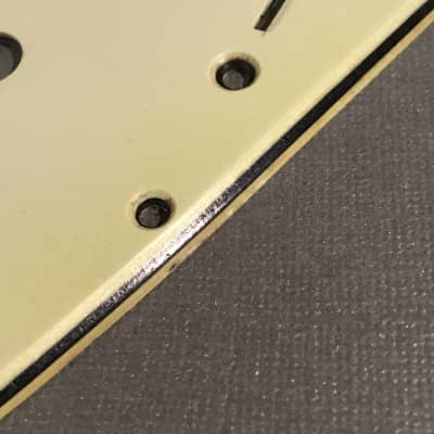Fender Pre-CBS Wide Bevel Stratocaster Pickguard 1960-64 3 Ply Mint Green Vintage original *LOOK* image 2