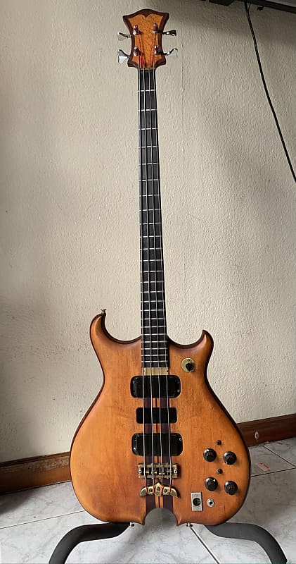 Alembic Unique 4 string bass. Collector's  vintage item early 70s image 1