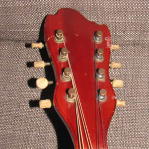Kay K-73 A-Style Mandolin 1946 Cherry Burst Arched Top/Back image 7