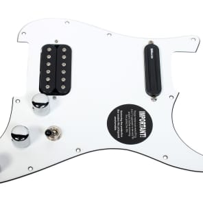 920D Custom Shop 276-11-16 DiMarzio Satriani Satch Track/Mo' Joe Loaded Strat Pickguard