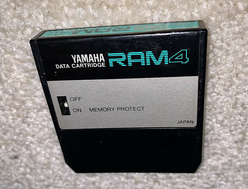 Yamaha RAM 4 cartridge 1987 (no. 2) image 1