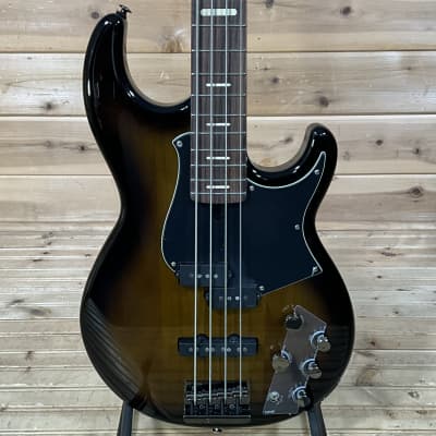 Yamaha BB734A 4-String Electric Bass Guitar - Dark Coffee Sunburst image 1