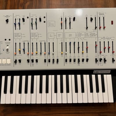 Korg ARP Odyssey Rev1 37-Slim Key Duophonic Analog Synthesizer RARE White