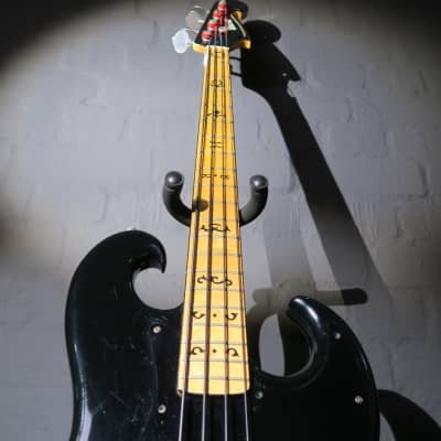 Ibanez 2409B Black Eagle 1976 Vintage Bass Guitar + Hardcase Krist Novoselic Nirvana image 13