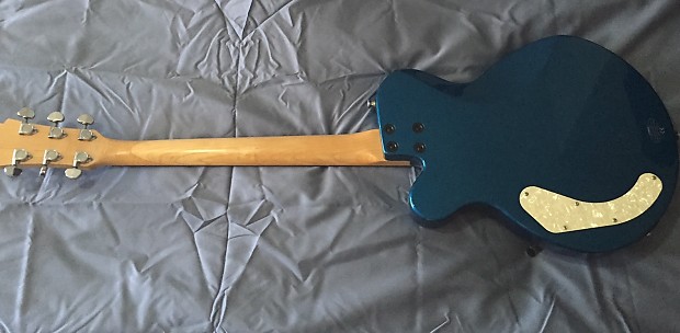 Yamaha AES 800B Shelby Blue w/ DiMarzio P100s & Genuine | Reverb