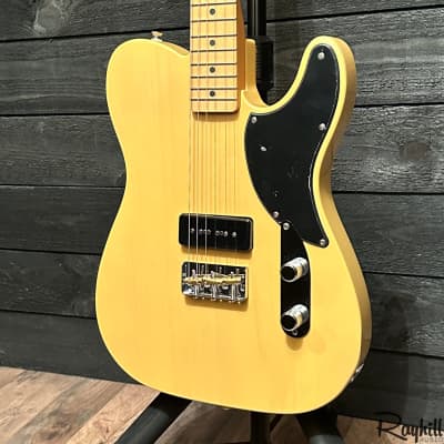 Fender Noventa Telecaster Vintage Blonde MIM Electric Guitar image 3