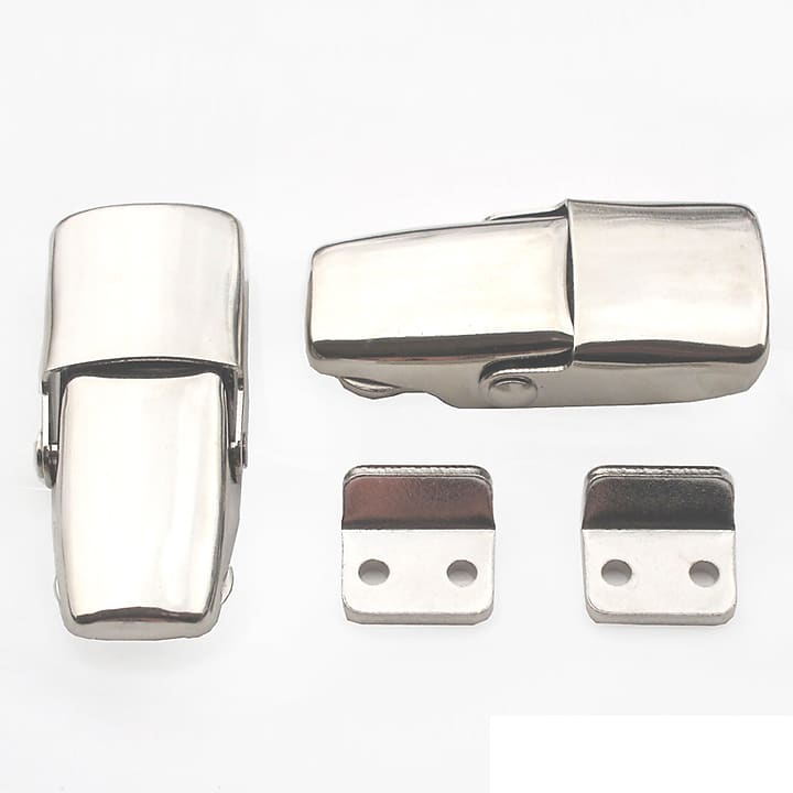 Chrome Plated Latches for Vox Jaguar, Continental and Super Continental Organs image 1