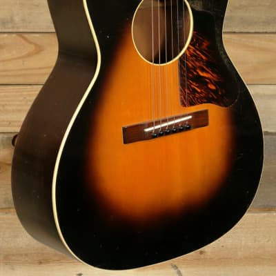 Kalamazoo 1936 KG-14 Acoustic Guitar Sunburst w/ Case "Good Condition" image 1