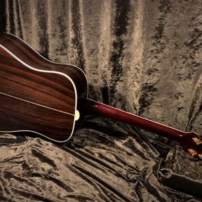 Guild D-55 Built in New Hartford, Connecticut in 2010 Guild Acoustic with Highly Figured Rosewood image 11