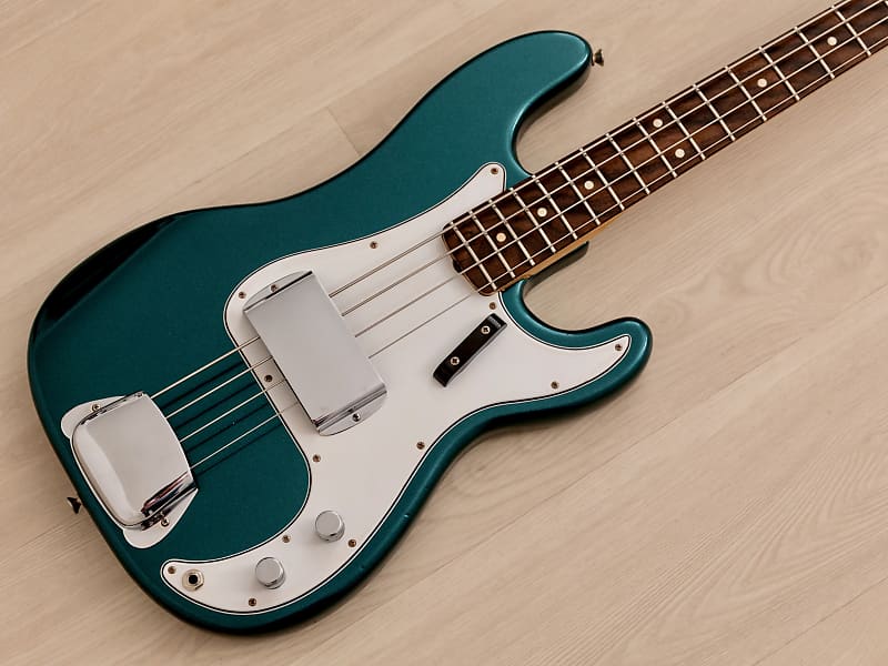 1969 Fender Precision Bass Ocean Turquoise Vintage Bass w/ Case