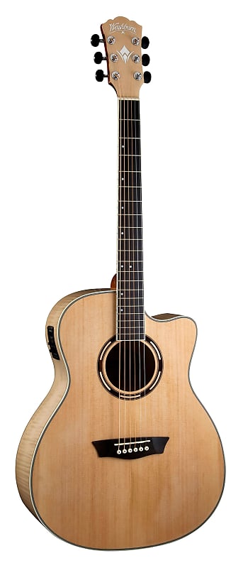 Washburn AG40CEK | Flamed Maple Grand Auditorium with Electronics. New with Full Warranty! image 1
