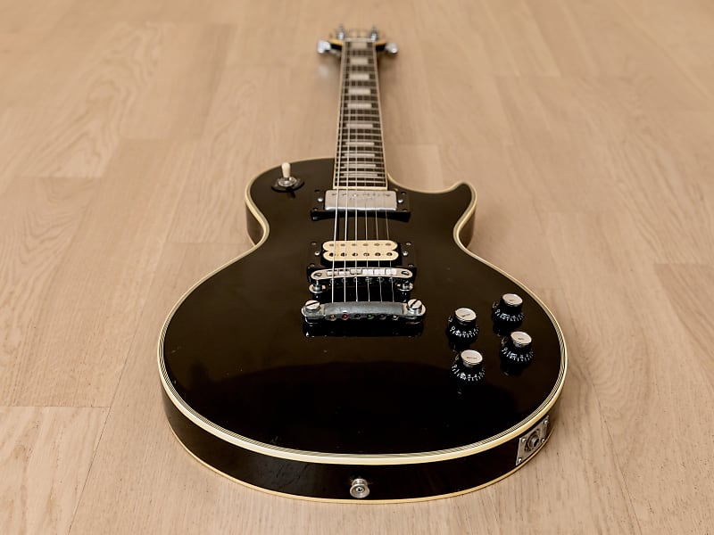 1974 Greco EG-480B Custom Black Beauty Vintage Guitar Ebony