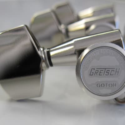 Gretsch Gotoh AB01 Nickel 3×3 Locking Tuners 7710953000 | Reverb