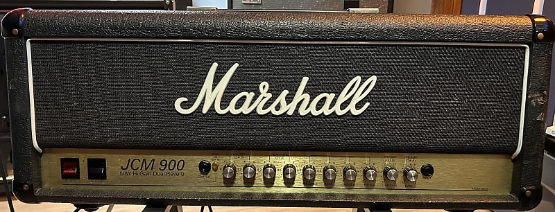 MARSHALL 90s JCM 900 Amp+Box A 4x12 Stack