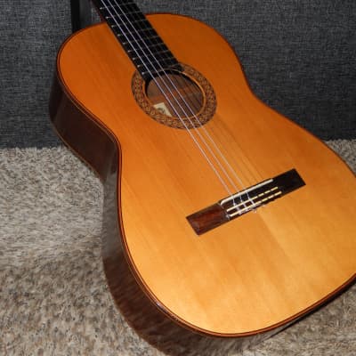 MADE IN 1985 - YUKINOBU CHAI NP20H - SUPERB 640MM SCALE CLASSICAL CONCERT GUITAR image 4