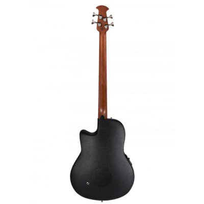 Ovation CEB44X-7C Celebrity Mid-Depth Acoustic Eletric Bass, Cognac Burst image 4