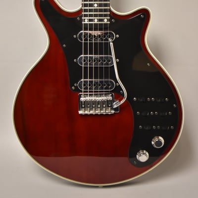 Burns London Brian May Signature Red Special Reissue Cherry Red image 2