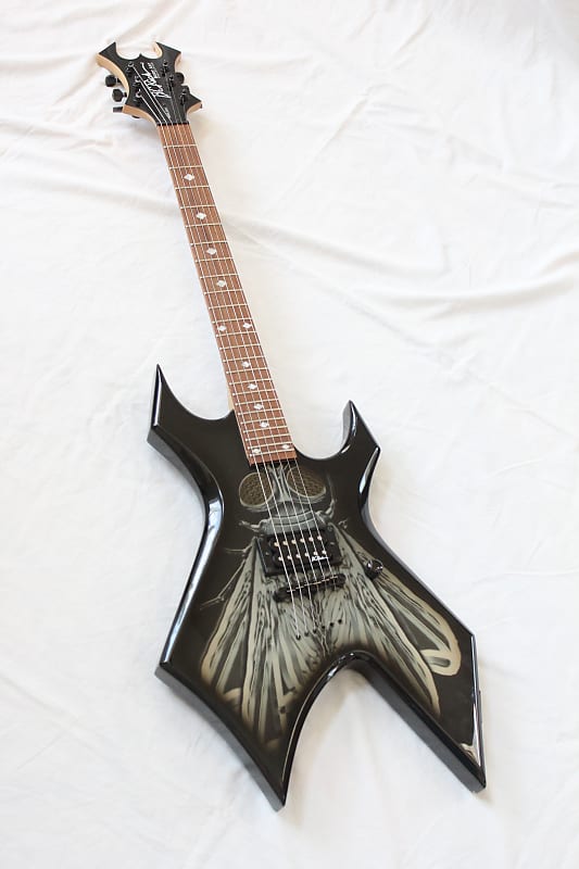 2004 B.C. Rich Body Art Collection The Fly Warlock Limited Edition Electric  Guitar - 