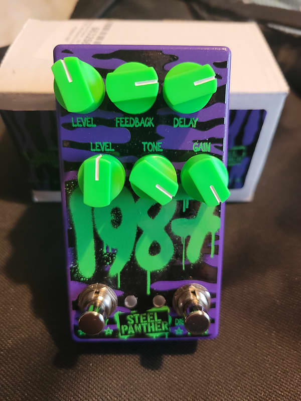 All-pedal Steel Panther 1987 Distortion/Delay. | Reverb