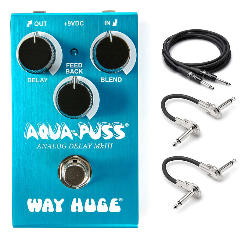 New Dunlop Way Huge Smalls WM71 Mini Aqua-Puss Analog Delay! | Reverb