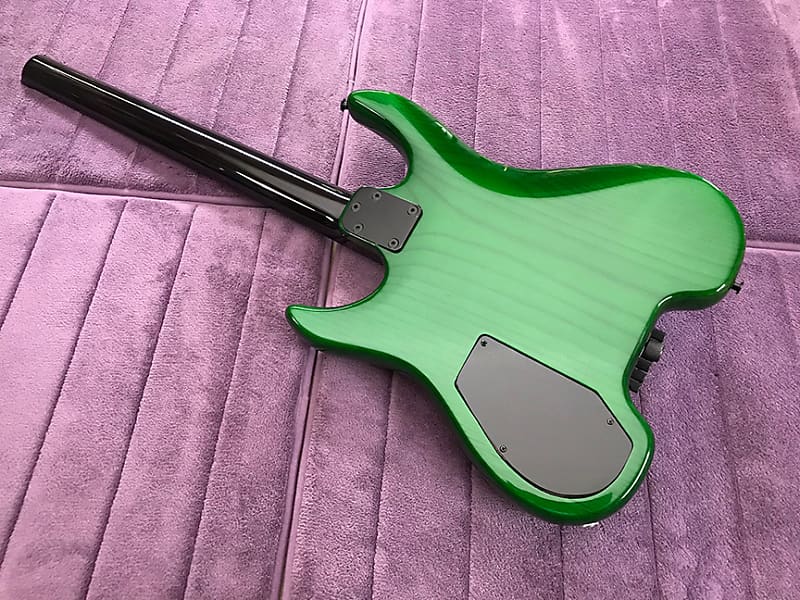 Rare Emerald Flametop USA Steinberger GM7TA TransTrem Guitar