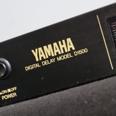 Yamaha D1500 Vintage Digital Delay 1U Rack Mount Unit W/ MIDI - 100 - 240V image 7