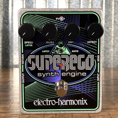 Electro-Harmonix EHX Superego Polyphonic Synth Guitar Effect Pedal image 2