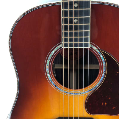 Gibson J-45 Deluxe - Rosewood Burst image 4