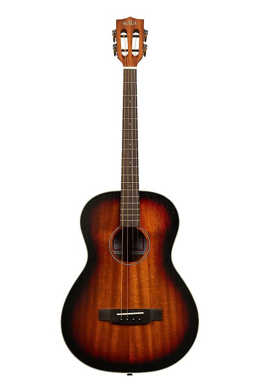 Kala KA-GTR Solid Spruce Tenor Guitar - Sunburst w/ Gig Bag image 1