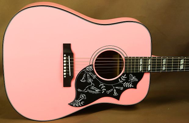 Pink gibson guitar discount