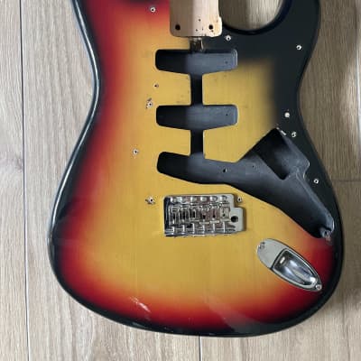 MJT Jazzmaster Body 2019 Relic 2-Tone Sunburst | Reverb