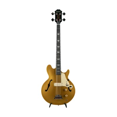 Epiphone Jack Casady Signature 4-String Bass, Gold, 1706205108 for sale
